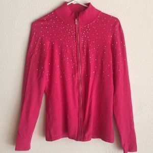 Sparkling pink sweater from Belldini